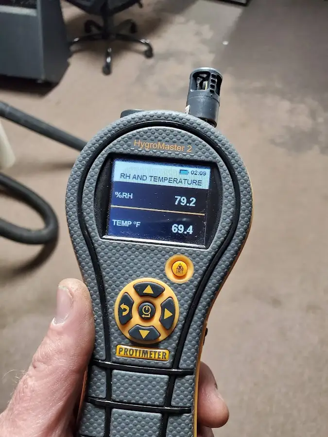 Moisture meter humidity assessment for Mold Remediation & Removal in Manchester-by-the-Sea